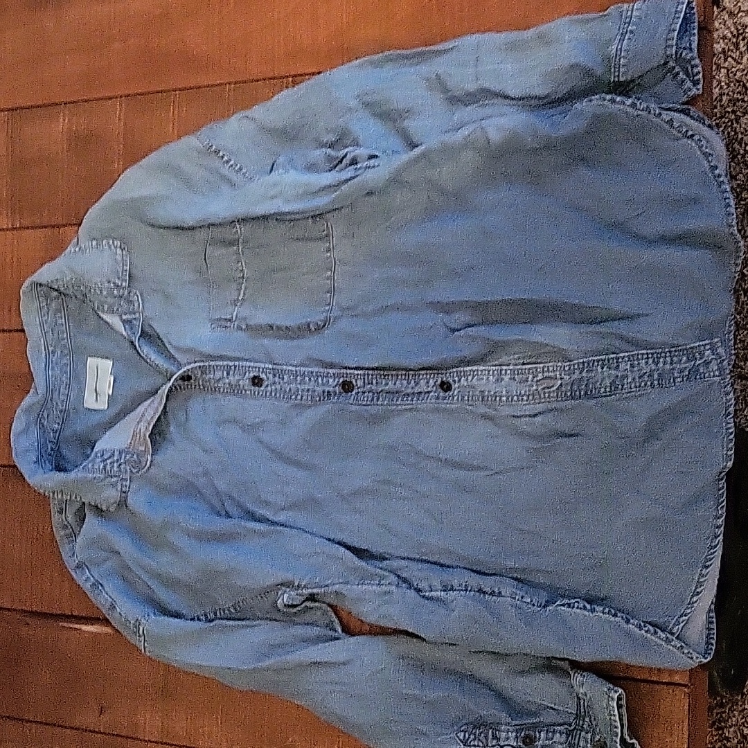 Button Up Blue Jacket